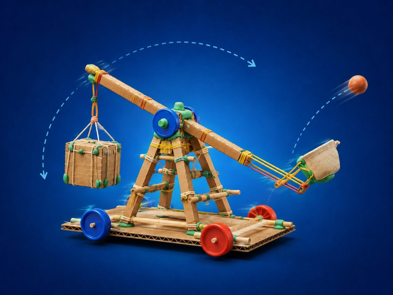 Trebuchet de contrapeso