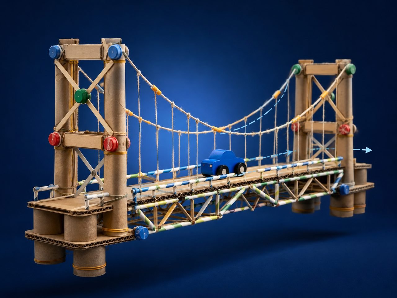 Ponte pênsil (suspensa por cabos)